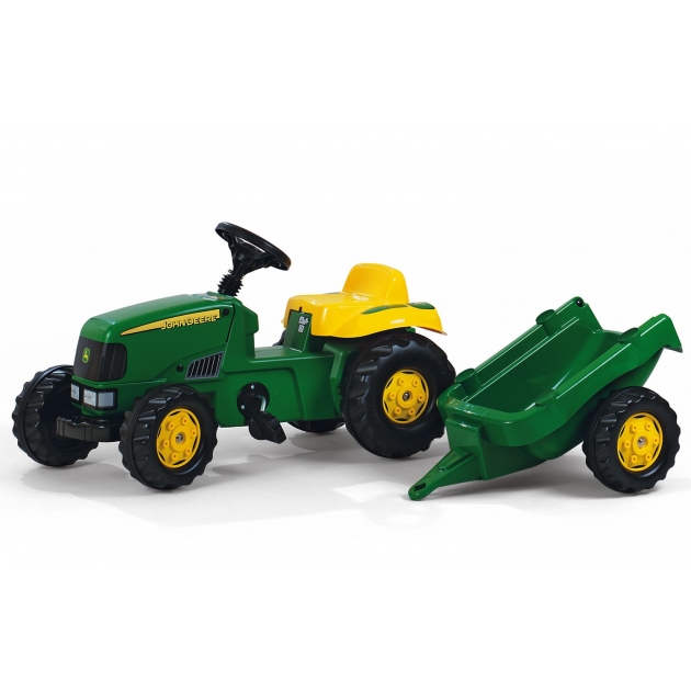 Детский педальный трактор Rolly Toys John Deere 012190 73185